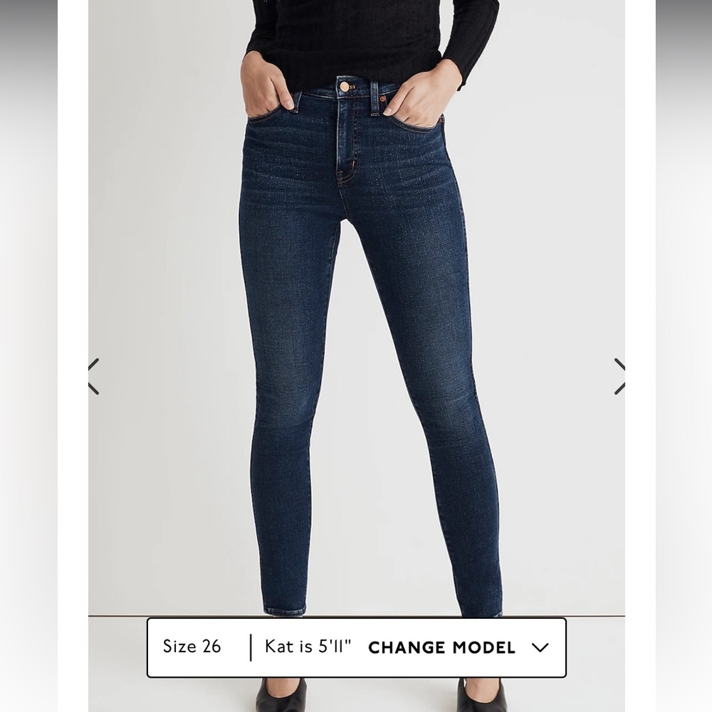Madewell 10” High Rise Skinny Jean